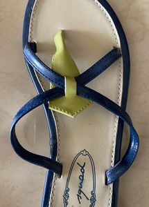 Blue &amp; Green Sandals