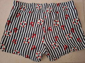 Nautical Striped Shorts