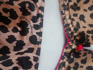 Leopard Print Bra &amp; Panty Set