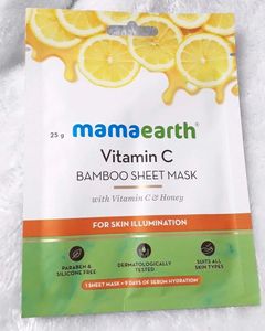 Mamaearth Bamboo Sheet Mask Pack Of 5