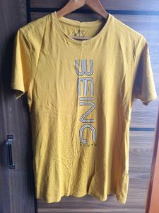 Mustard Yellow Being Human T-Shirt