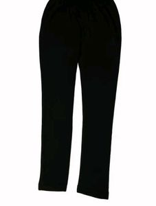 Comfortable Black Wollen Plazo