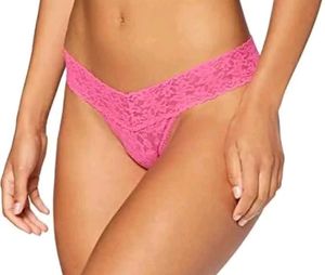 Lace Thong Panty - Pink