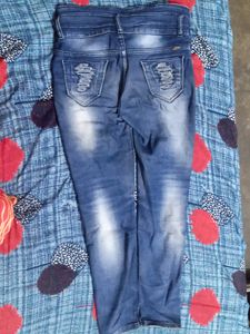 Stylish Blue Denim Jeans