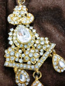 Bridal Elegance: Classy American Diamond Set