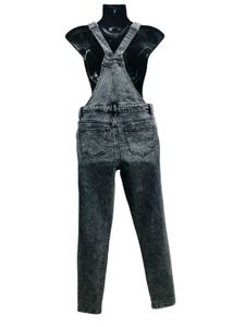 Premium Charcoal Denim Dungree Fits For S &amp; M