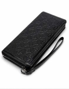 Stylish Black Embossed Wallet