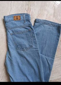 Wide Leg Light Wash Jeans