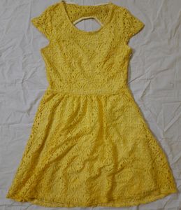 Women Back Cutout Dress
