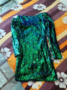 Sequin Mini Dress