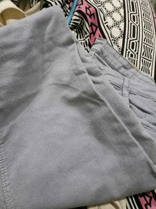 Grey Denim Jeans