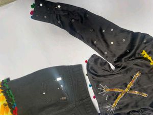 Navratri garba designer Pants shirt mirror