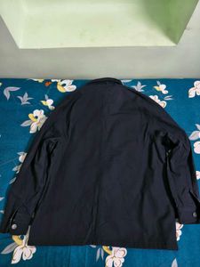 Men's Dark Blue Casual Jacket
