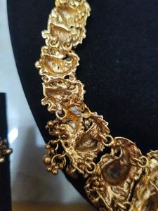 gold finish long haram
