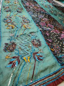 unique handwork saree
