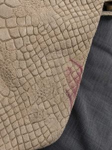 Vintage Italian Reptile-Pattern Crossbody Bag