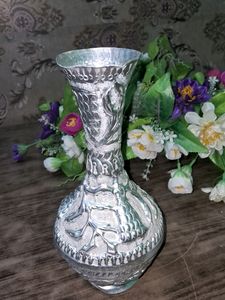 Vintage Silver Vase