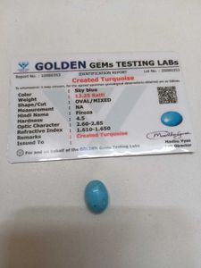 Turquoise Gemstone (Firoza)