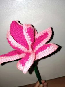 Handmade Crochet Flower Decor