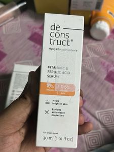 Deconstruct Gel Sunscreen &amp; Vitamin C Serum