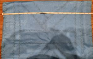 DIWALI DECOR BLUE RUNNER WALL HANGING SHINE GLITER