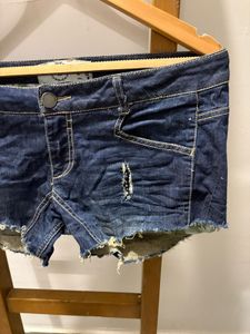 Beautiful Distressed Denim Shorts