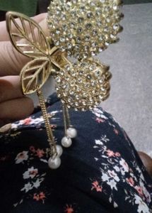 Chic Rhinestone Butterfly Hair Claw