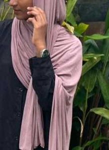 Elegant Pink Hijab Scarf