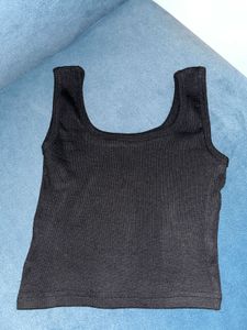 Ribbed Tank Tops - White &amp; Black