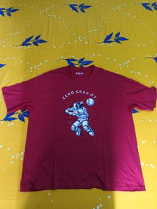 Shein Short Sleeve Graphic Chest Print Crew Tshirt
