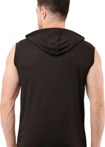 Sleeveless Hooded T-Shirts