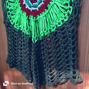 Boho Crochet Knit Top