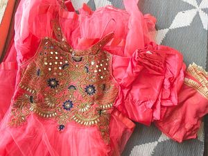 Beautiful High Neck  Gown