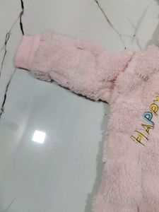 Cute Pink Baby Jumpsuit