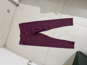 Athletic Leggings - Burgundy