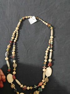 Bohemian Layered Beaded Necklace