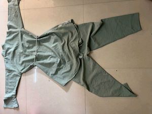 Stylish Green Kurta Set with Pants