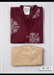 kurti with bottomwear
