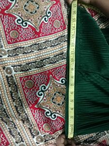 Stylish Green Corduroy Palazzo Pants