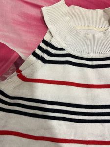🔻 LOWEST - Striped Knit Tank Top