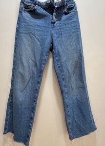 Zara High Rise Denim Jeans