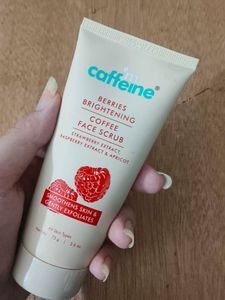mCaffeine Berries Brightening Coffee Face Scrub