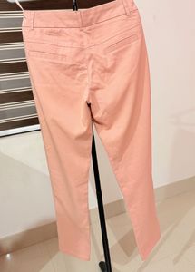 Peach Casual Trousers