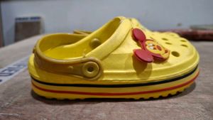Cute Yellow Mickey Mouse Clogs