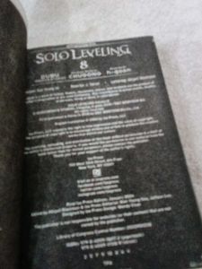 Solo Leveling Vol. 8 Manga