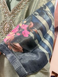 Chic Embellished Designed Kurta Dupatta set