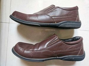 Bata Comfit Men Brown Solid Formal Slip Ons