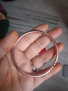 copper Bangle Bracelet adjustable