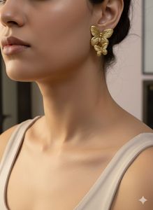 AntiTarnish | Butterfly Stud Earrings