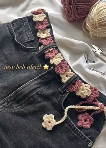 Crochet Lace Belt💅